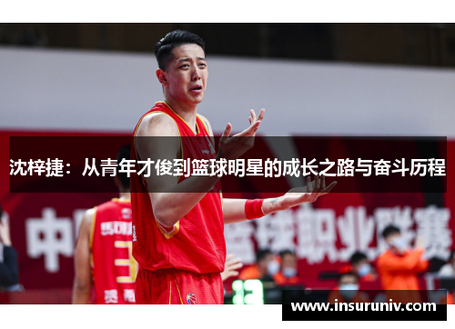 沈梓捷：从青年才俊到篮球明星的成长之路与奋斗历程